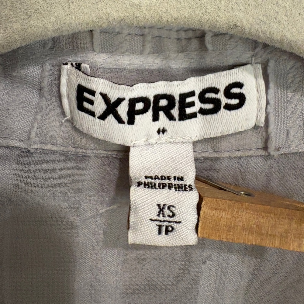 β¨ Express Sheer Button-Up Blouse | Size XS β¨ - Picture 5 of 14